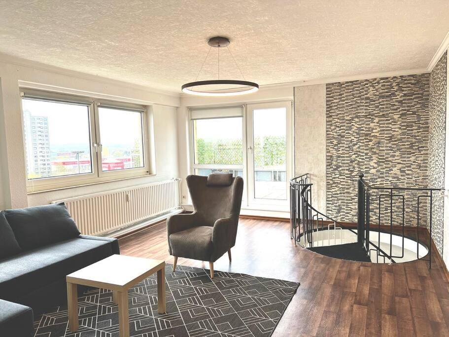 Maisonette Penthouse Laatzen - 5 Min To Messe Hannover Eksteriør bilde